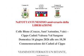 Ottantunesimo Anniversario della Liberazione